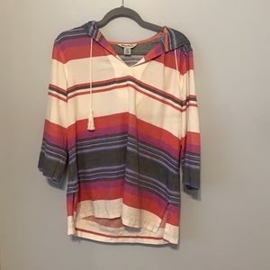 Tommy Bahama oversized long sleeve top